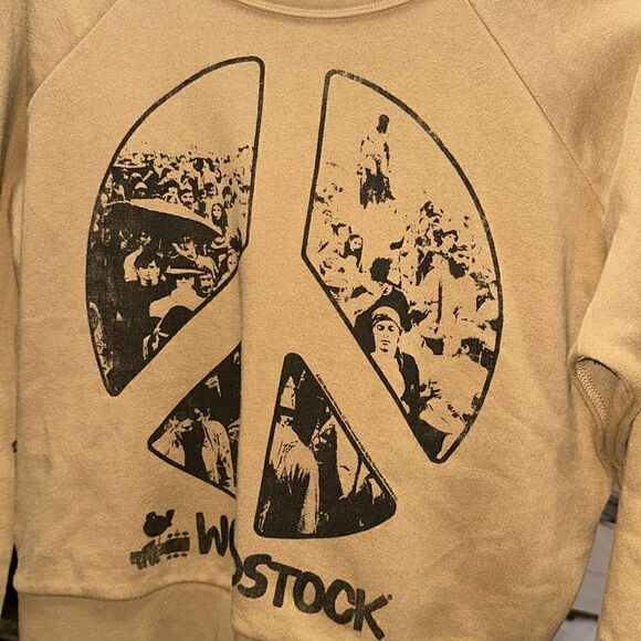 Chaser Woodstock Cotton Fleece Long Sleeve Crew - Picture 3 of 4